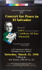 Concert for Peace in El Salvador