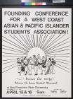 Founding Conference For A West Coast Asian & Pacific Islander Students Association!