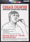 Cesar Chavez: President, United Farm Workers speaks on the UC Berkeley Campus