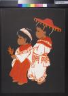 untitled (a boy and girl in traditional Latin American clothing)