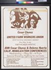 Work full time with Cesar Chavez and the United Farm Workers Union
