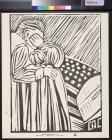 (untitled) [older couple weeping over military casket]