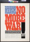 No More War!