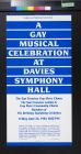 A Gay Musical Celebration at Davies Symphony Hall