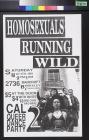 Homosexuals running wild