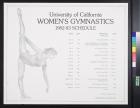 University of California Women's Gymnastics 1982-83 Schedule