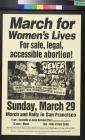 March for women's lives