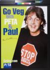 Go veg with PETA & Paul