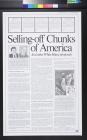 Selling-off Chunks of America