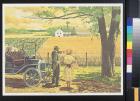 untitled (couple overlooking a farm)