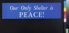 Our Only Shelter is PEACE!