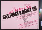 Give Peace A Dance 86