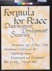 Formula For Peace