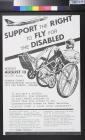 Support the right to fly for the disabled