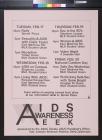 Aids Awareness Week