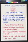Grand jury Subpoena