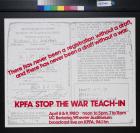 KPFA Stop the War Teach-In