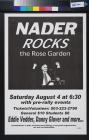Nader Rocks the Rose Garden