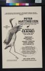 Peter Matthiessen: In Defense of Cranes