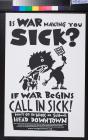 Is War Making you Sick?