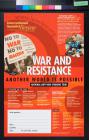 War and Resistance: Another World is Possible : National speaking tour
