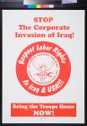 Stop the Corporate Invasion of Iraq!