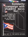 Solidarity campaign with Puerto Rico
