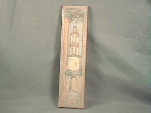 Tile (Landscape with Tower)