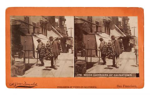 Wood Carriers of Chinatown, San Francisco