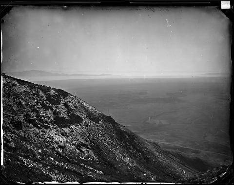 Salt Lake City, Panoramic No. 1 from Wasatch Mountains