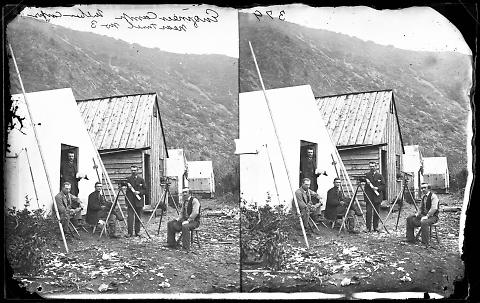 Engineer Camp, Weber Canyon near Tunnel No. 3