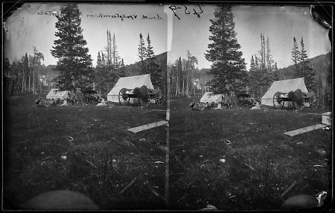 Smith and Party Camp in the Uintas