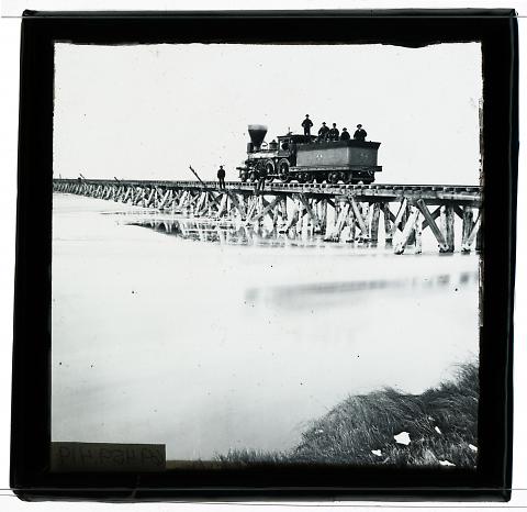 Great Trestle Bridge, with Engine