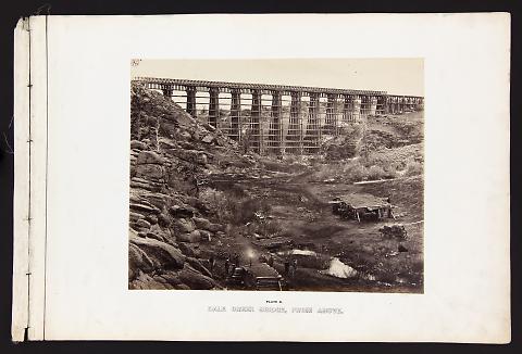 Dale Creek Bridge, From Above from The Great West Illustrated in a Series of Photographic Views Across the Continent