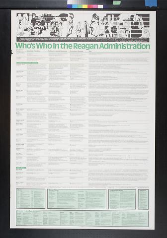 Who's Who in the Reagan Administration