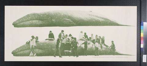 untitled (children climbing on whale sculpture)
