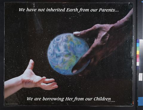 We have not inherited the earth...
