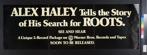Alex Haley Tells the Story of His Search for Roots.