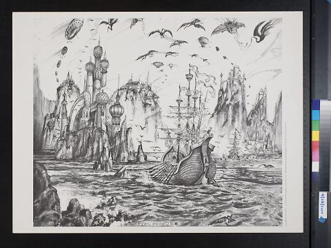 Untitled (ship and castle)