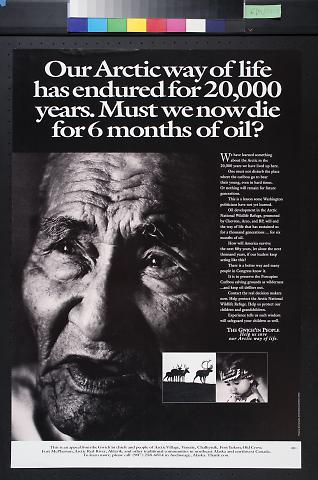 Our Artic way of life has endured for 20,000 years. Must we now die for 6 months of oil?