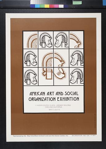 African Art and Social Organization Exhibition