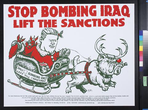 Stop Bombing Iraq Lift The Sanctions