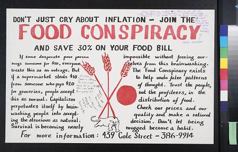 Don't Just Cry about inflation- Join the Food Conspiracy