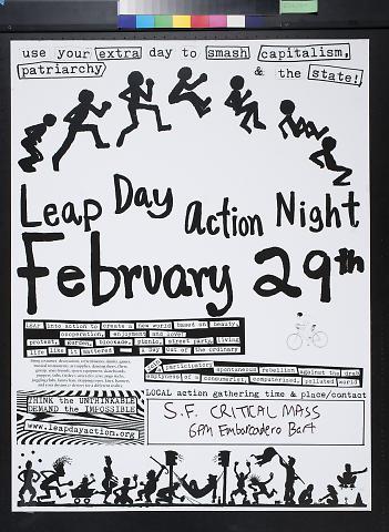 Leap Day Action Night: February 29th