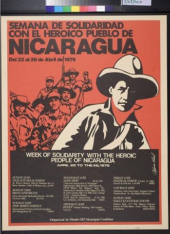Semana de Solidaridad con el Heroico pueblo de Nicaragua