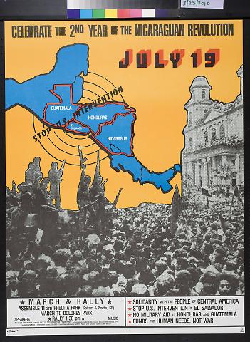 Celebrate the 2nd Year of the Nicaragual Revolution July 19