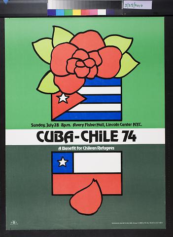 Cuba-Chile 74: A benefit for Chilean Refugees