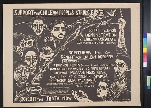 Support the Chilean Peoples Struggle, Boycott the Junta Now