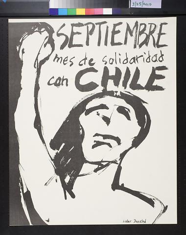 Septiembre : Mes de Solidaridad Con Chile [September : Month of Solidarity with Chile]