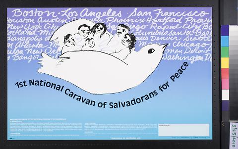 1st National Caravan of Salvadorans for Peace